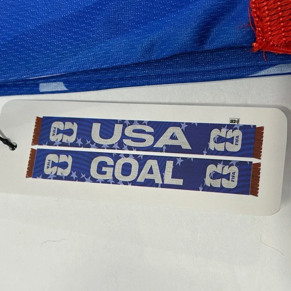 FIFA World Cup 26 USA Scarf Blue Red White Official Licensed Goal Soccer 7